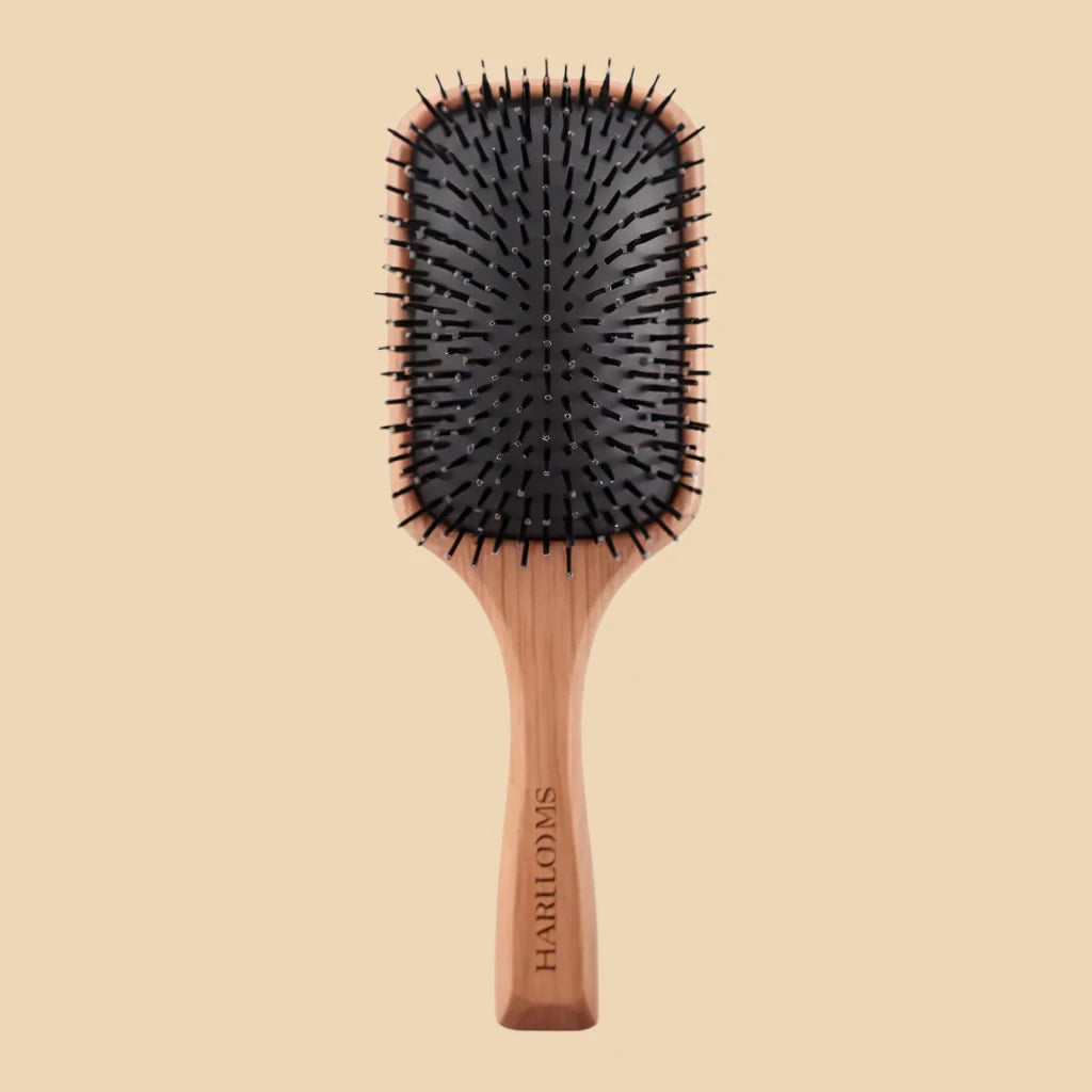Wooden Paddle Brush by Hairlooms